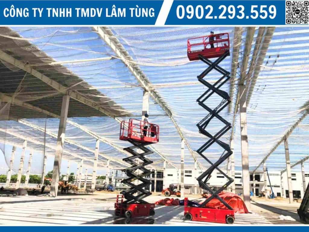 dịch vụ cho thuê xe nâng người tại thái nguyên