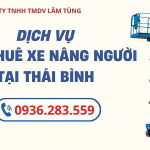 dịch vụ thuê xe nâng người tại thái bình