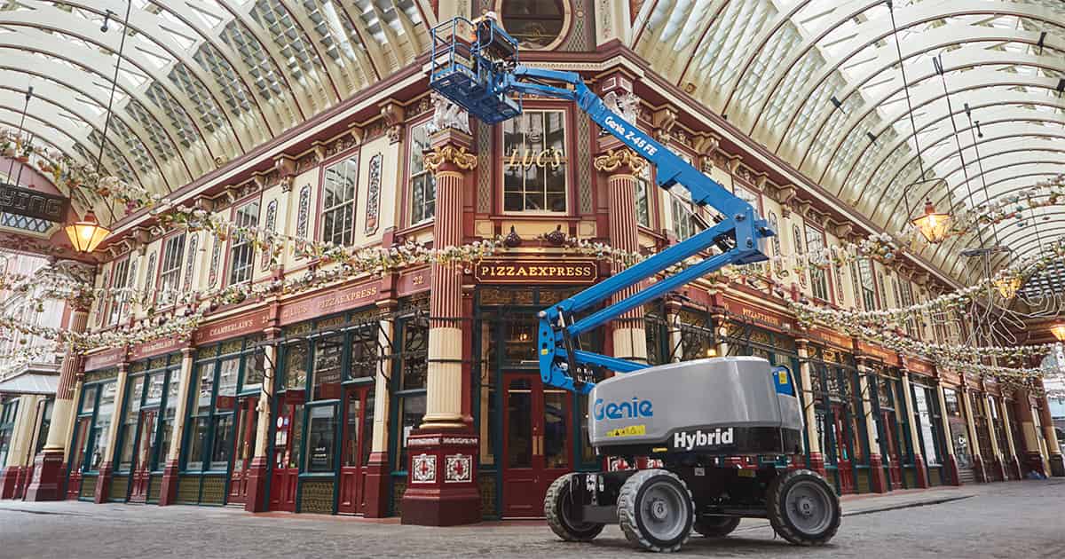 xe nâng người boom lift cần Z
