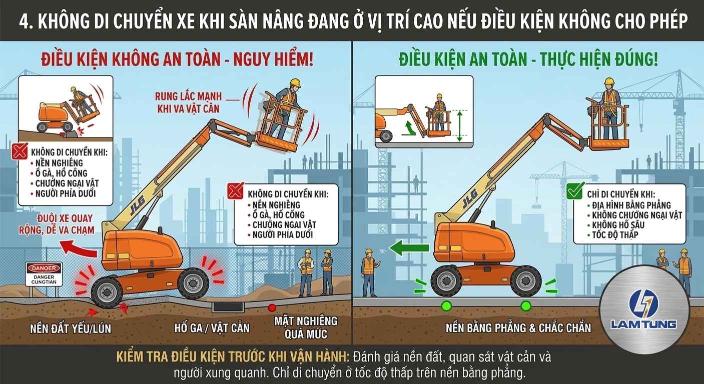 van hanh xe nang nguoi an toan cung xe nang lam tung