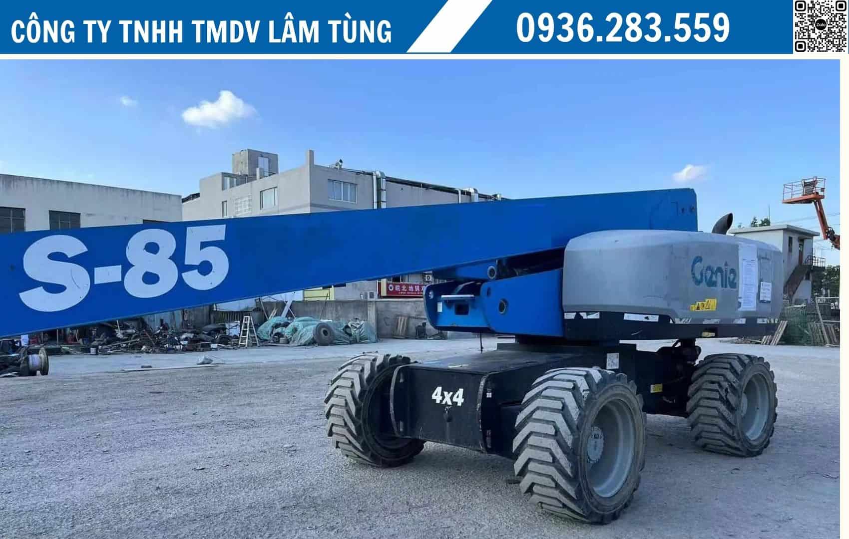 Xe nâng người 28M boom lift Genie S85