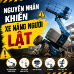 Nguyên Nhân Khiến Xe Nâng Người Bị Lật