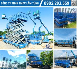 5 LOẠI XE NÂNG NGƯỜI LÀM VIỆC TRÊN CAO PHỔ BIẾN NHẤT HIỆN NAY